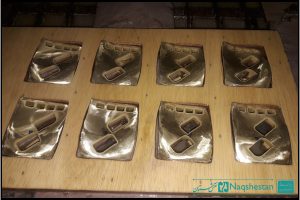 مراحل ساخت تندیس سی و سومین جشنواره فیلم کوتاه تهران