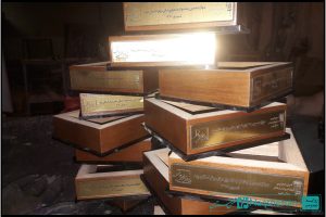 مراحل ساخت تندیس جشنواره تعاونی های برتر استان یزد