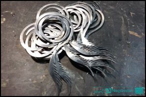 مراحل ساخت تندیس سی و هشتمین مسابقات سراسری قرآن کریم