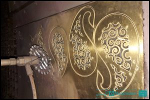 مراحل ساخت تندیس یازدهمین جشنواره تعاونی های برتر استان یزد