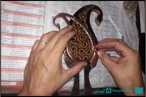 مراحل ساخت تندیس یازدهمین جشنواره تعاونی های برتر استان یزد