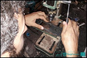 مراحل ساخت تندیس جشن 230 ساله شدن پایتختی تهران