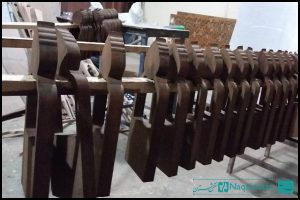 مراحل ساخت تندیس سی و هشتمین مسابقات سراسری قرآن کریم