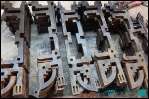 مراحل ساخت تندیس جایزه جهانی خشت طلایی تهران